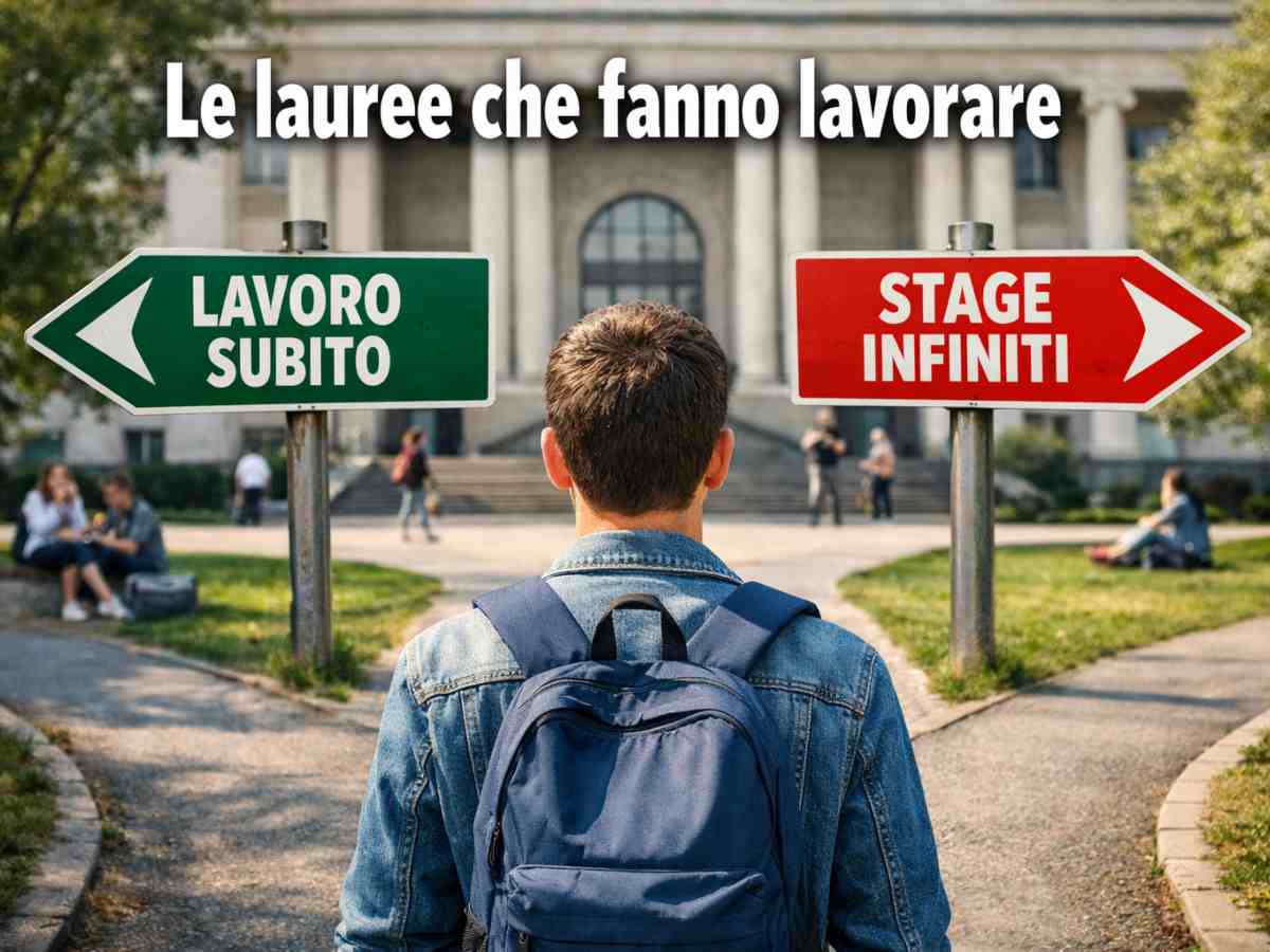 Lauree che fanno lavorare